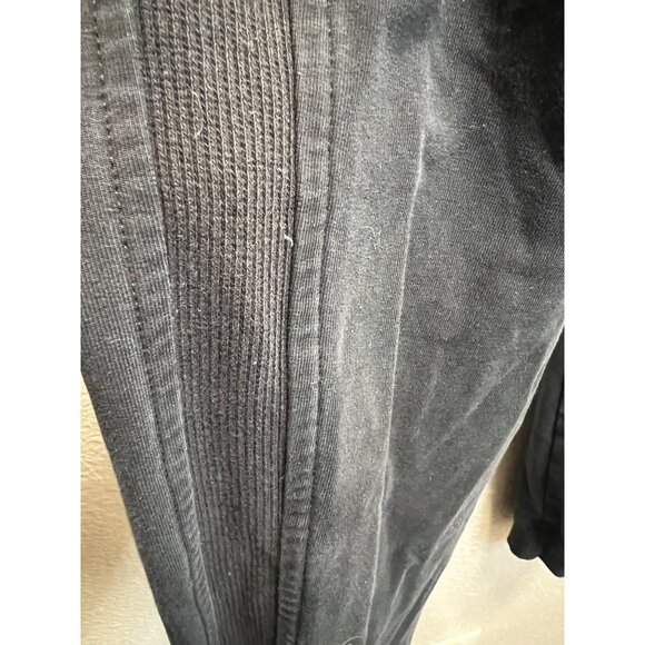 Lululemon Athletica Black Jogger Pants W/ Drawstring Waistband & Ribbed Side Pan - Picture 5 of 7